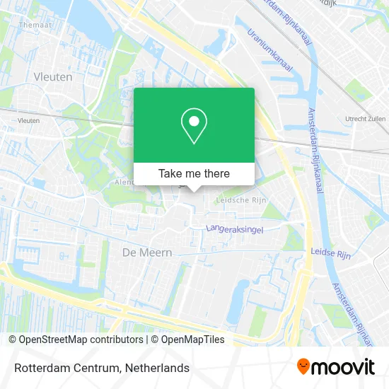 Rotterdam Centrum map