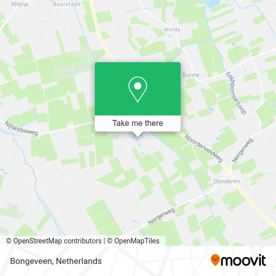 Bongeveen map