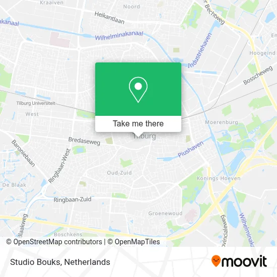 Studio Bouks map