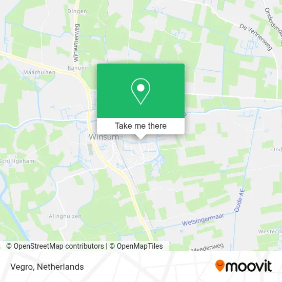 Vegro map