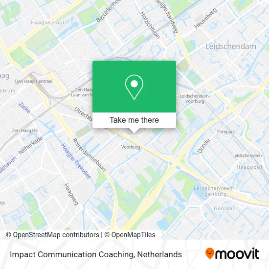 Impact Communication Coaching map