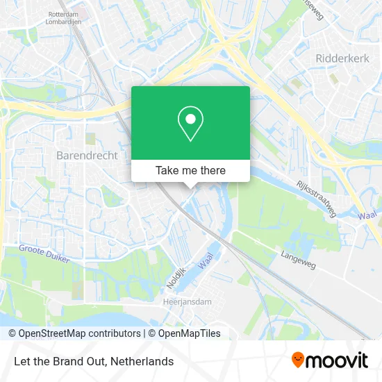 Let the Brand Out map