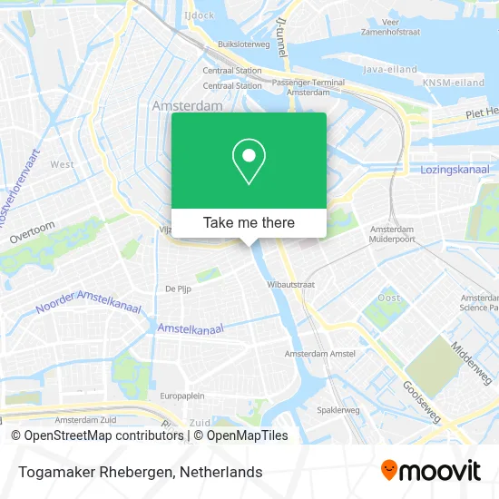 Togamaker Rhebergen map