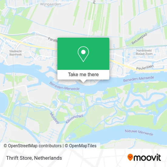 Kringloopwinkel map