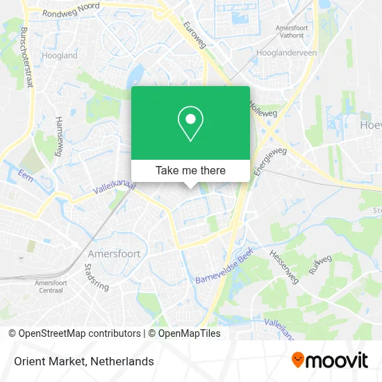 Orient Market map