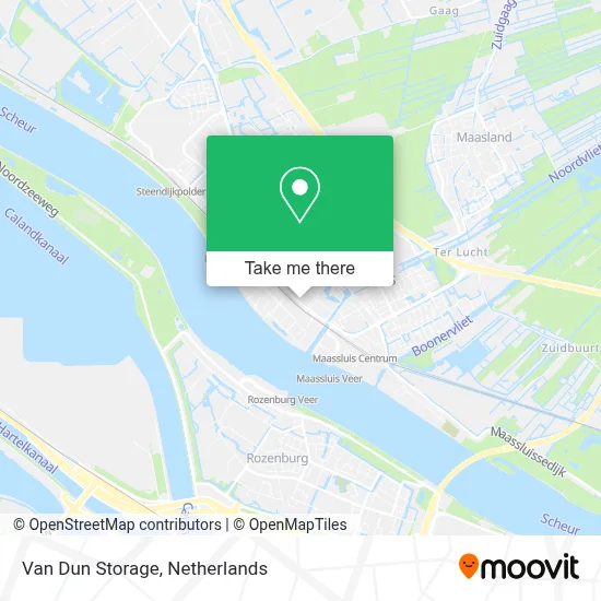 Van Dun Storage map
