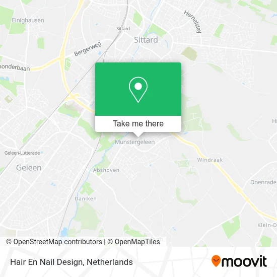 Hair En Nail Design map