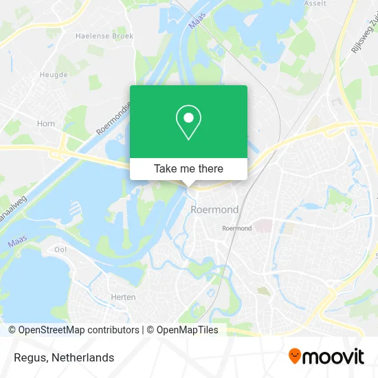 Regus map