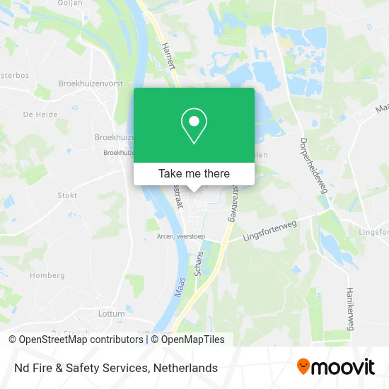 Nd Fire & Safety Services map