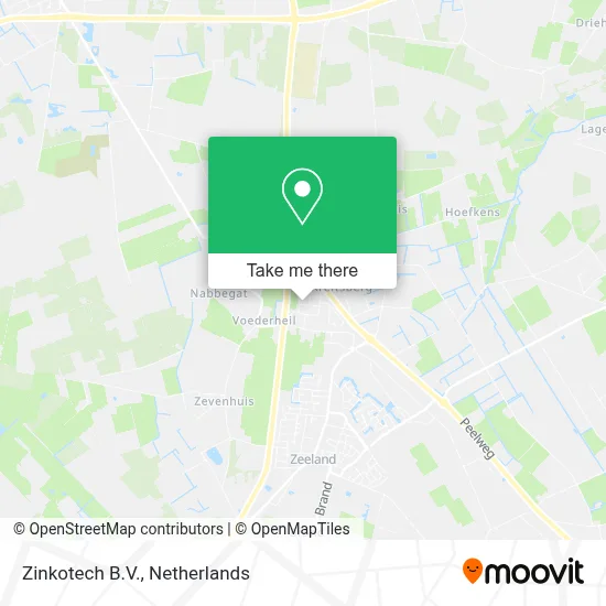 Zinkotech B.V. map