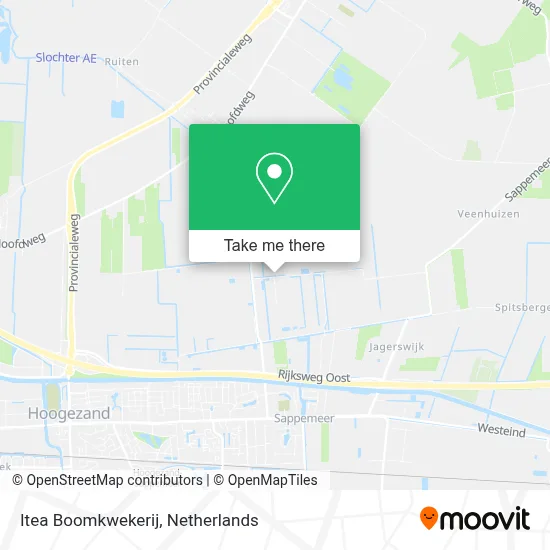 Itea Boomkwekerij map
