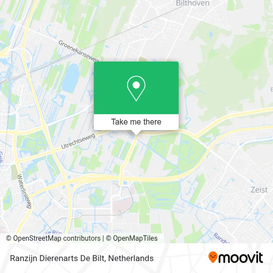 Ranzijn Dierenarts De Bilt map