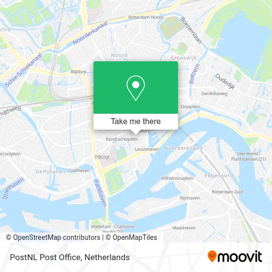 Postnl Postkantoor map