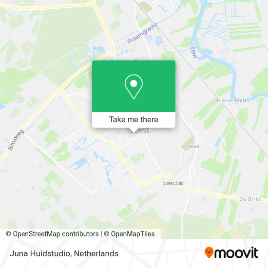 Juna Huidstudio map