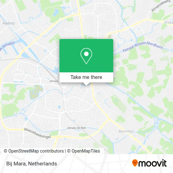 Bij Mara map
