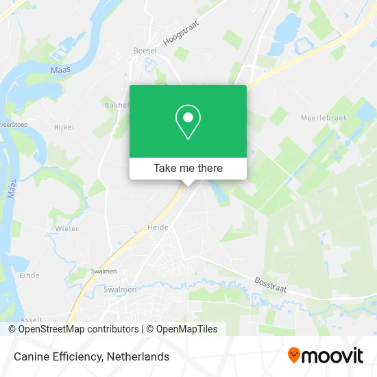 Canine Efficiency map