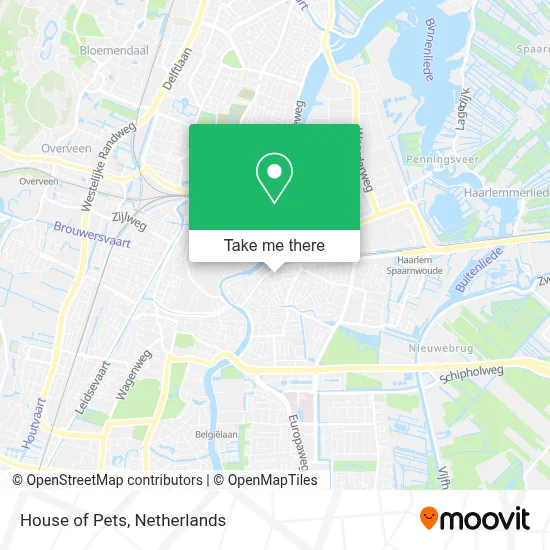 House Of Pets map