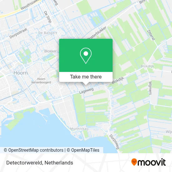 Detectorwereld map