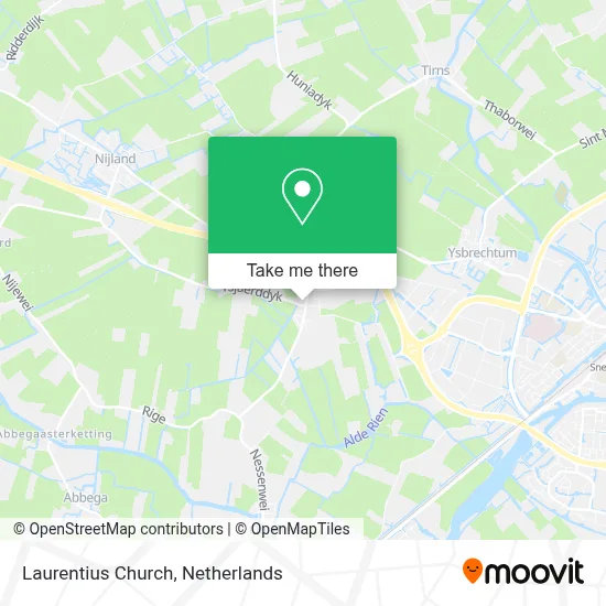 Laurentius Church map