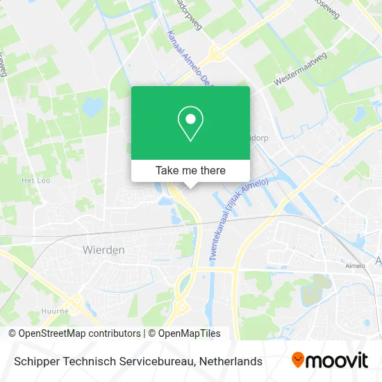Schipper Technisch Servicebureau map