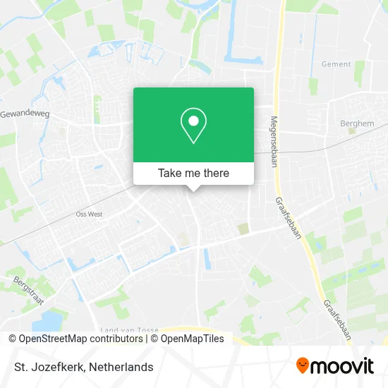 St. Jozefkerk map