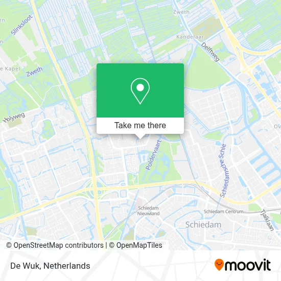 De Wuk map