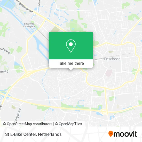 St E-Bike Center map