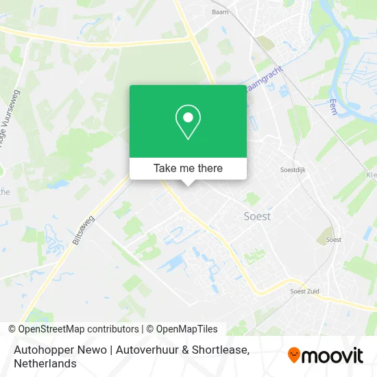 Autohopper Newo | Autoverhuur & Shortlease map