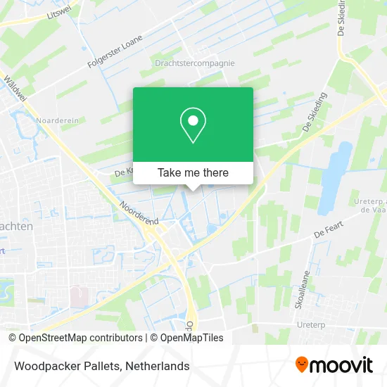 Woodpacker Pallets map