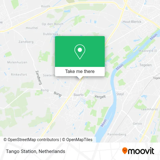 Tango Station map