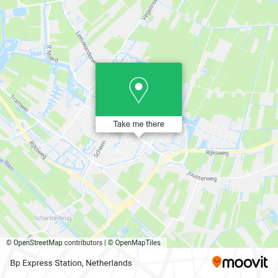 Bp Express Station map