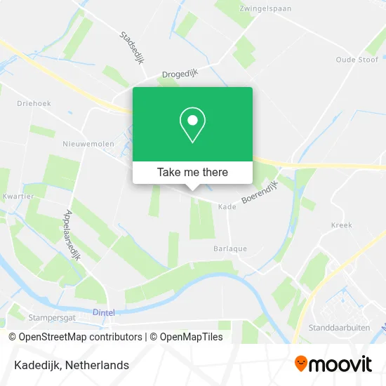 Kadedijk map