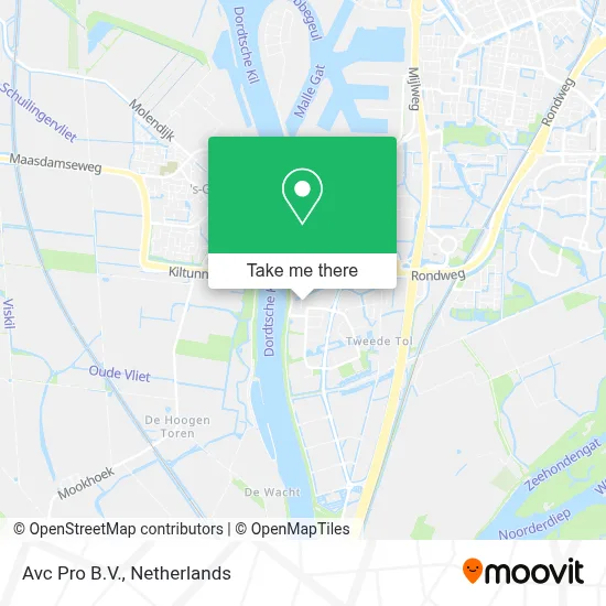 Avc Pro B.V. map