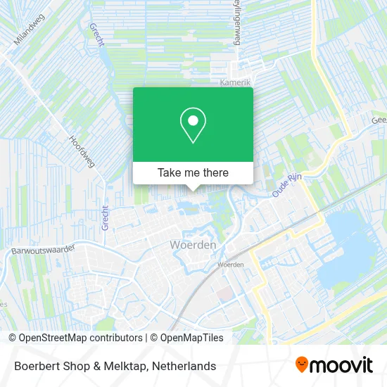 Boerbert Shop & Melktap map