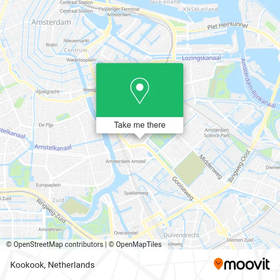 Kookook map