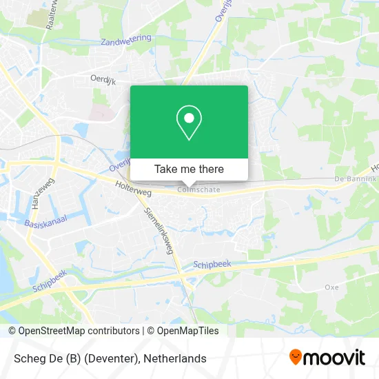 Scheg De  (B) (Deventer) map