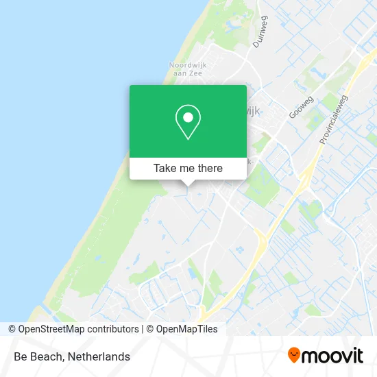 Be Beach map