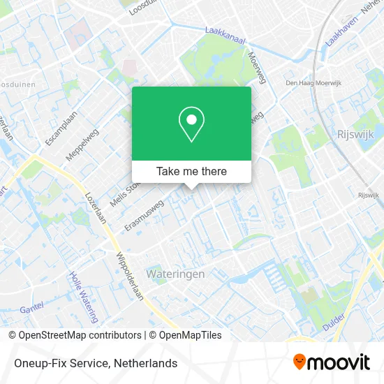 Oneup-Fix Service map