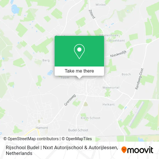 Rijschool Budel | Nxxt Autorijschool & Autorijlessen map