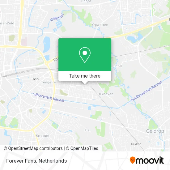 Forever Fans map