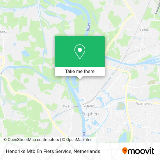 Hendriks Mtb En Fiets Service map