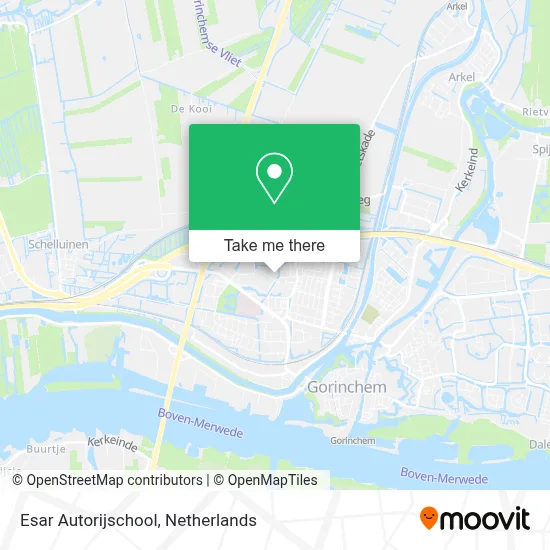 Esar Autorijschool map