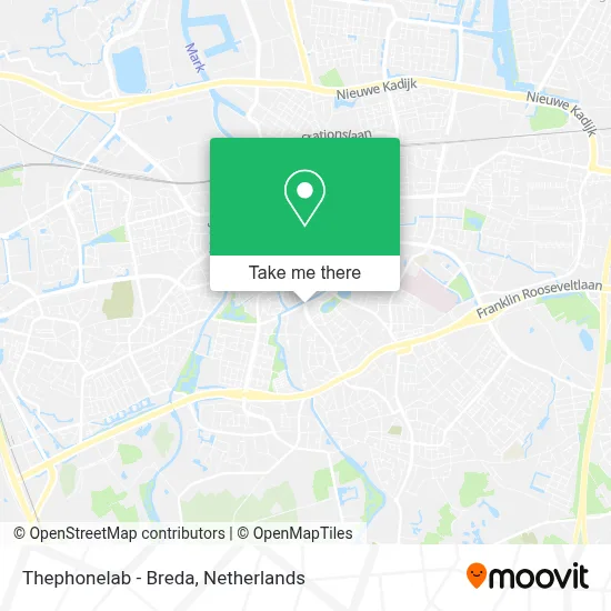Thephonelab - Breda map