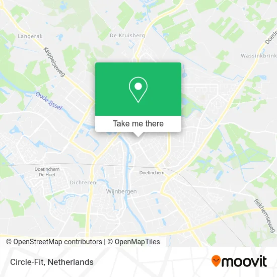 Circle-Fit Karte