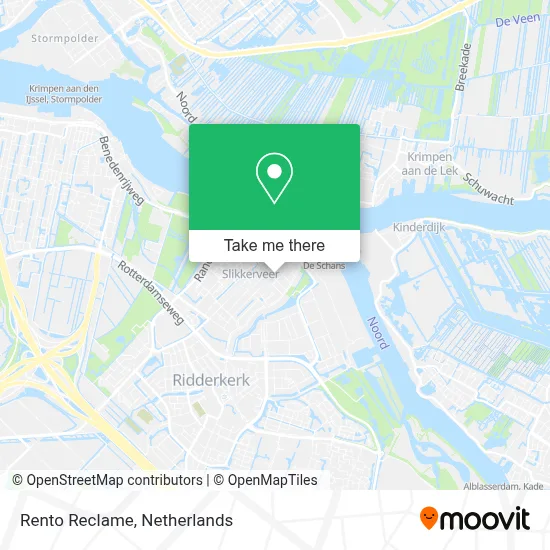 Rento Reclame map