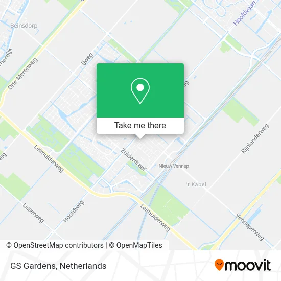 GS Gardens map