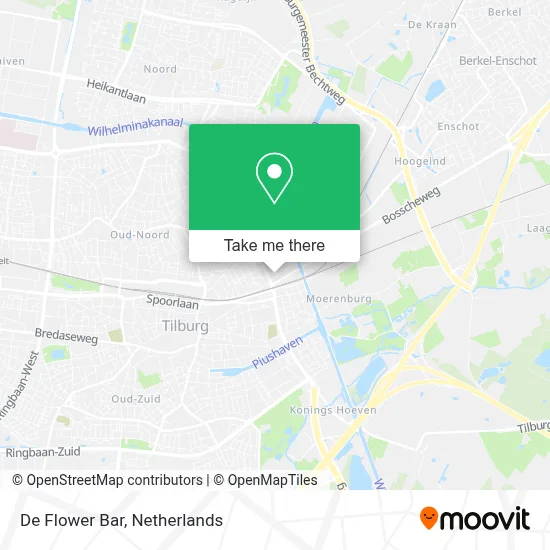 De Flower Bar Karte