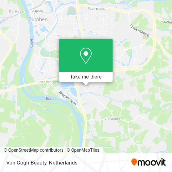 Van Gogh Beauty map