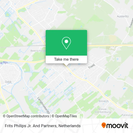 Frits Philips Jr. And Partners map