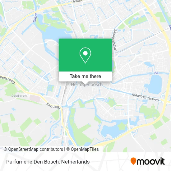 Parfumerie Den Bosch map